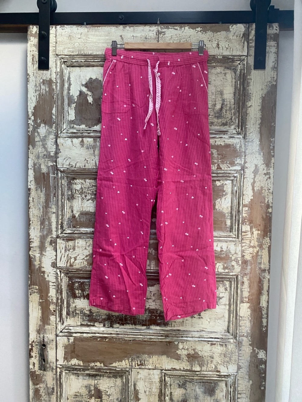 Xhilaration Hot Pink Polka Dot Kids Pajama Pants